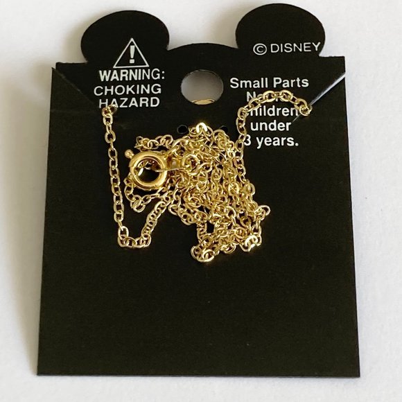 Vintage Disney Goofy Necklace 18" Fab 5 Dog Disneyana Signed Charm Gold Plated - Picture 5 of 11